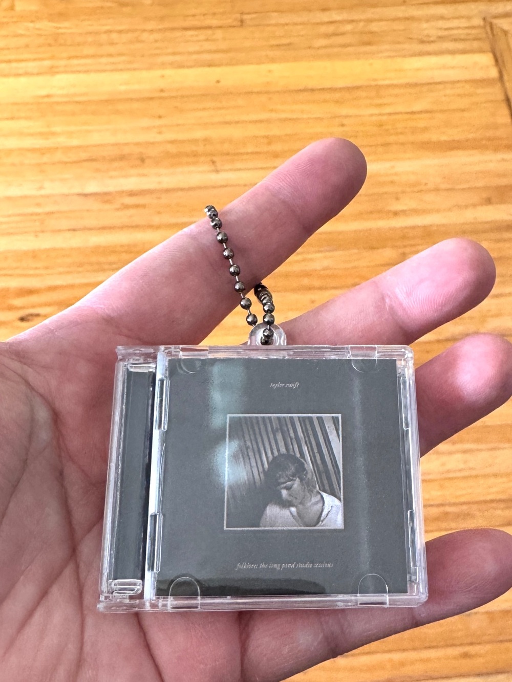 Taylor Swift “Long Pond Sessions” Mini NFC Mini CD Keychain